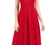 Elegant Convertible Maxi Dress: Off