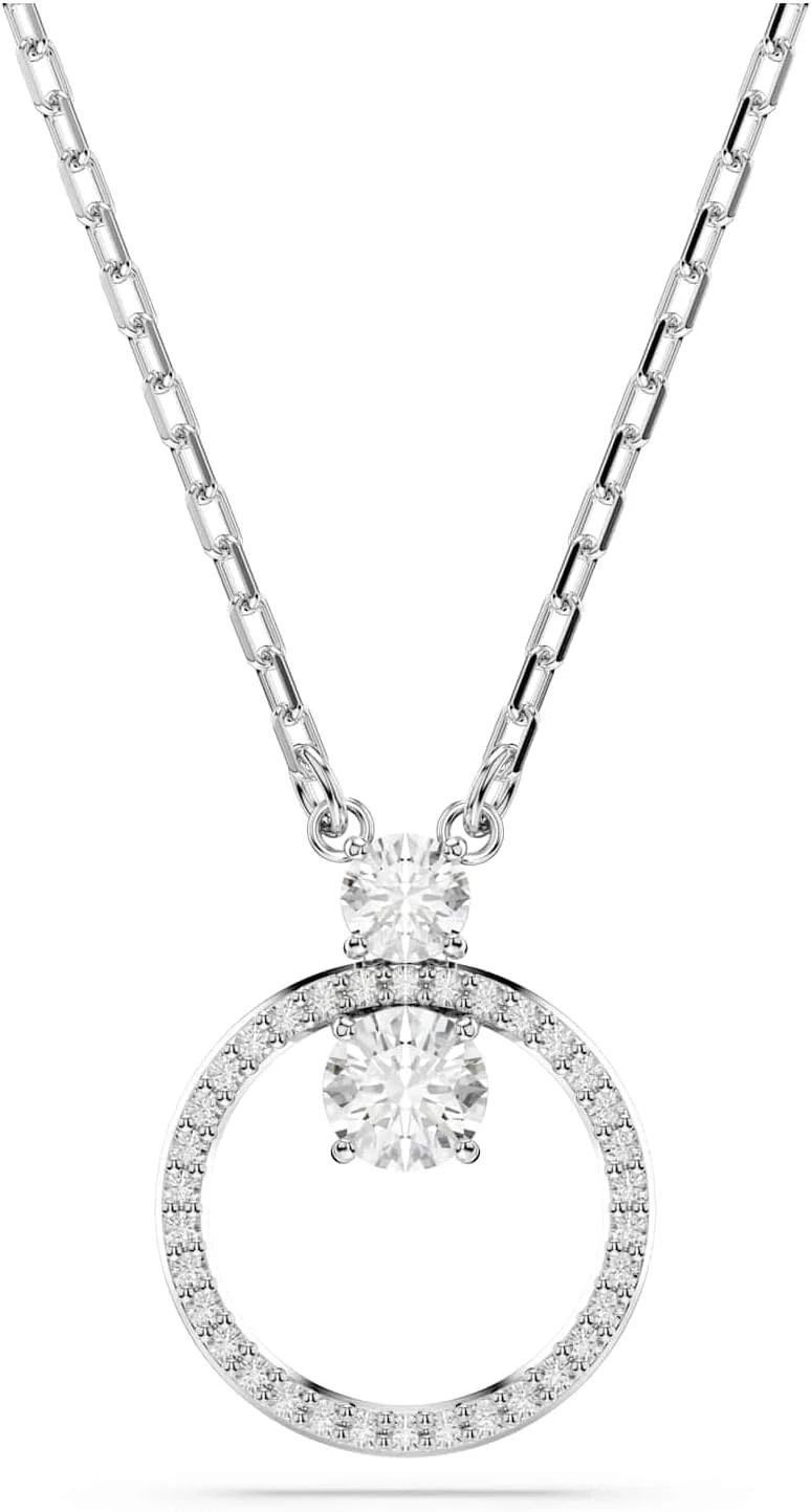 Swarovski Constella Pendant Necklace with Sparkling Star Motif in Sterling Silver