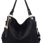 Nicole & Doris Women's Large Capacity Leather Hobo Bag