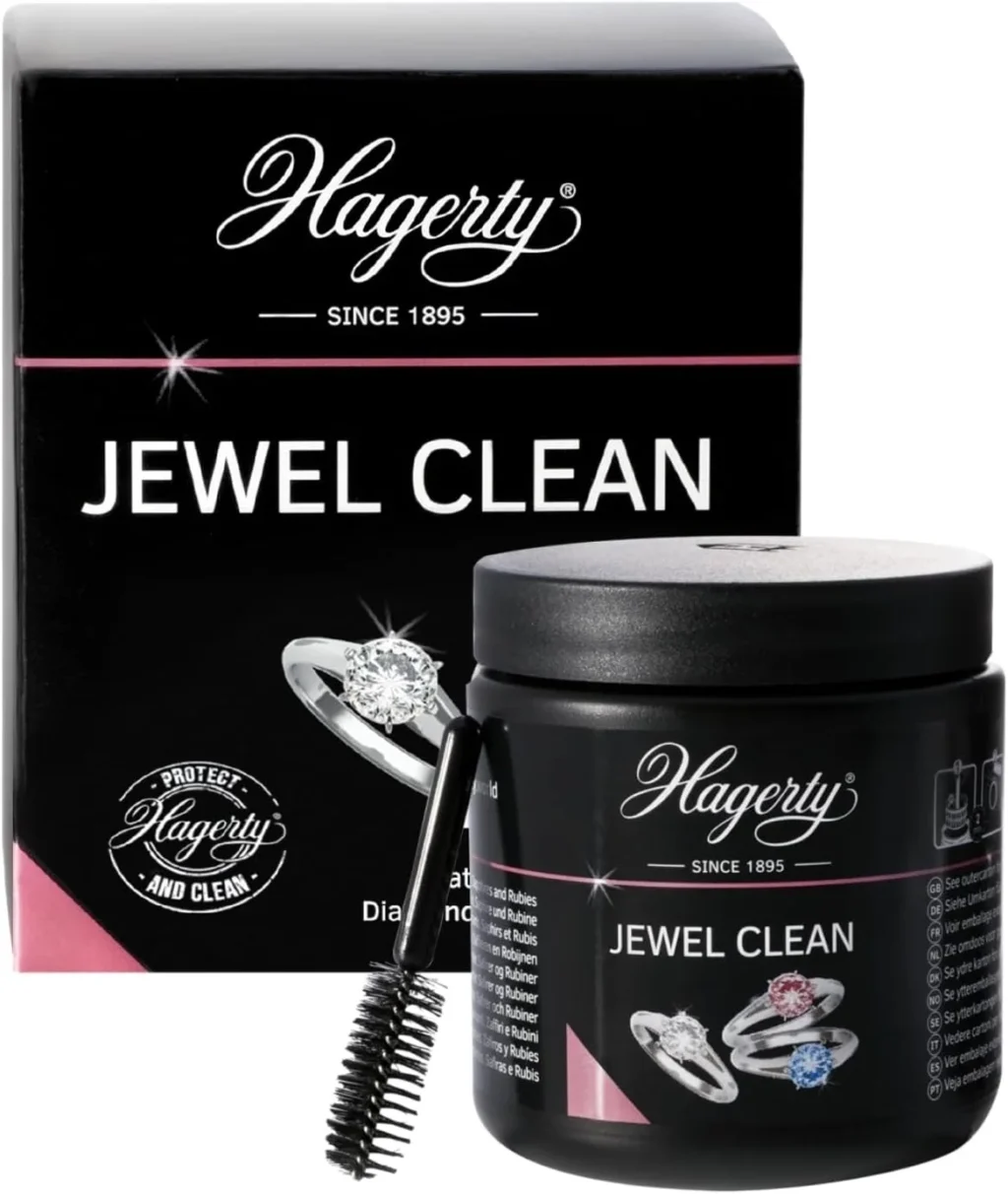 Hagerty Jewel Clean 170ml Jewelry Cleaner Solution for Gold, Silver, Diamonds & Gemstones