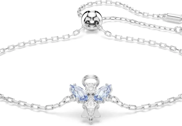 Swarovski Magic Evolution Bracelet in Blue with Rhodium Plating