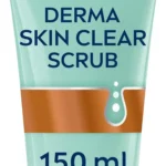 NIVEA Derma Skin Clear Face Scrub with Salicylic Acid & Niacinamide, Exfoliating Scrub to Unclog Pores and Refine Texture for Blemish