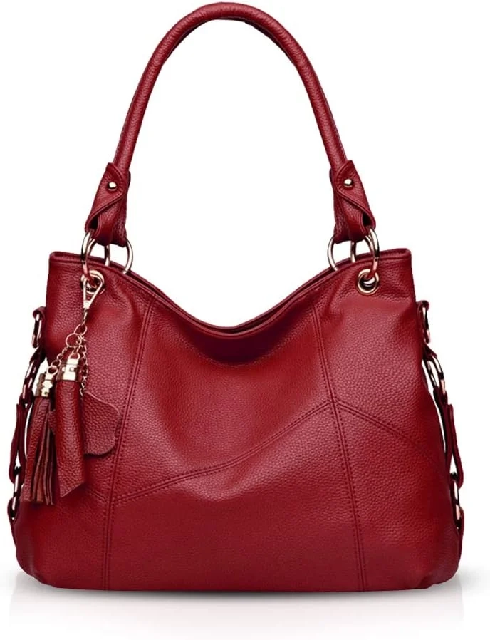 Nicole & Doris Genuine Leather Tote Bag for Women