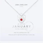 Personalized Birthstone Necklace: A Thoughtful Birthday Gift for January, February, March, April, May, June, July, August, September, October, November, or December