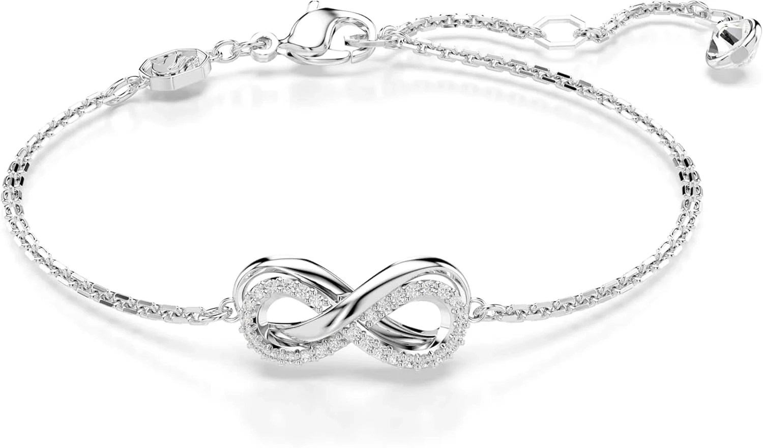 Swarovski Hyperbola White Crystallized Bracelet for Women