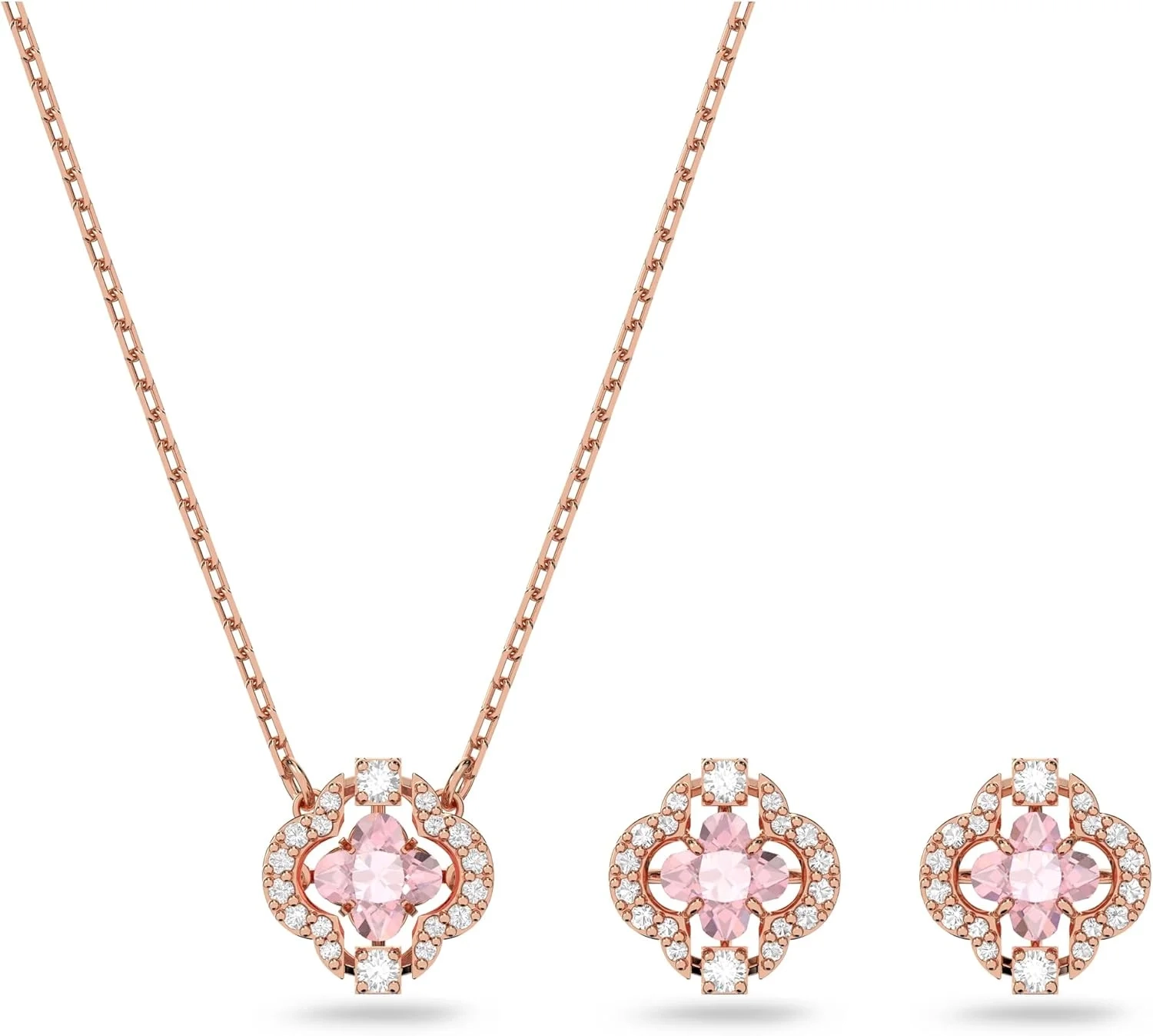 Swarovski Una Collection Set: Elegant Crystal Jewelry Gift Set for Women