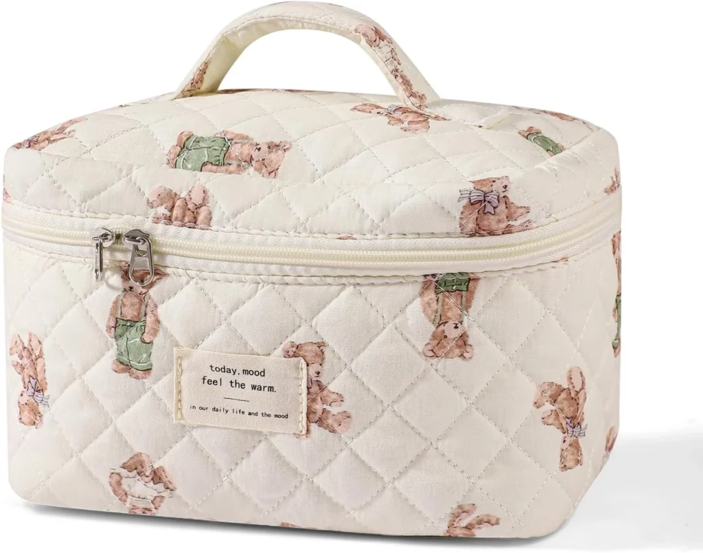 Large Travel Makeup Bag for Women