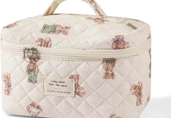 Large Travel Makeup Bag for Women