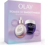 Olay Anti-Aging Gift Set with Retinol Night Cream & Super Serum for Women
