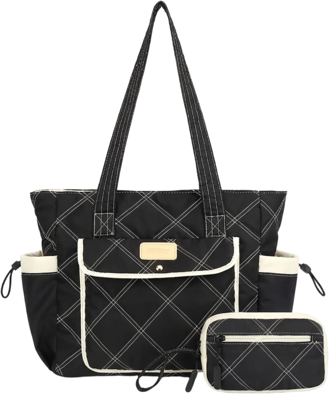 Women's Quilted Laptop Tote Bag