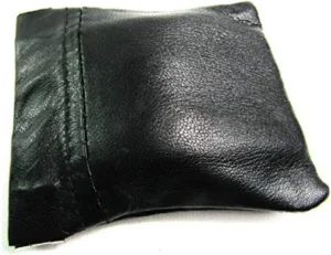 Lorenz English Leather Snap Lock Coin Purse for Men and Women - Black RFID-Blocking Billfold (2