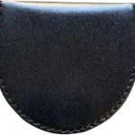 Lorenz Men's Leather Coin Purse with Horse Shoe Tray for Cash and Cards