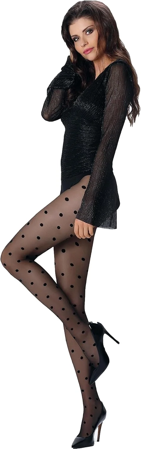 Sexy Polka Dot Pattern Tights for Women