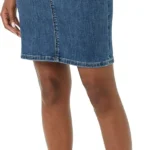 Amazon Essentials Women's Classic Fit 5-Pocket Denim Skirt