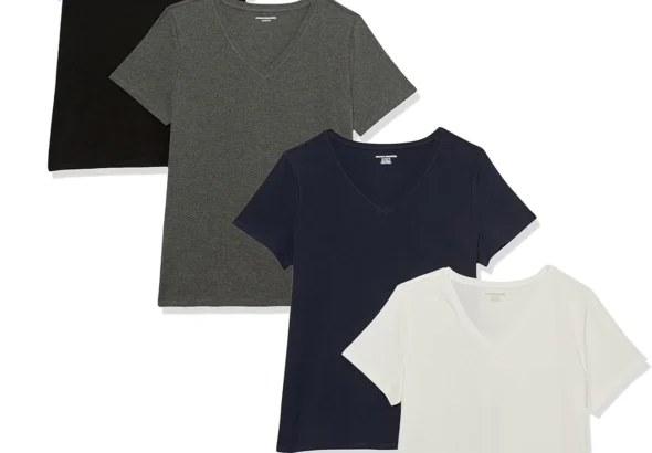 Amazon Essentials Women's Short-Sleeve T-Shirt Multipack