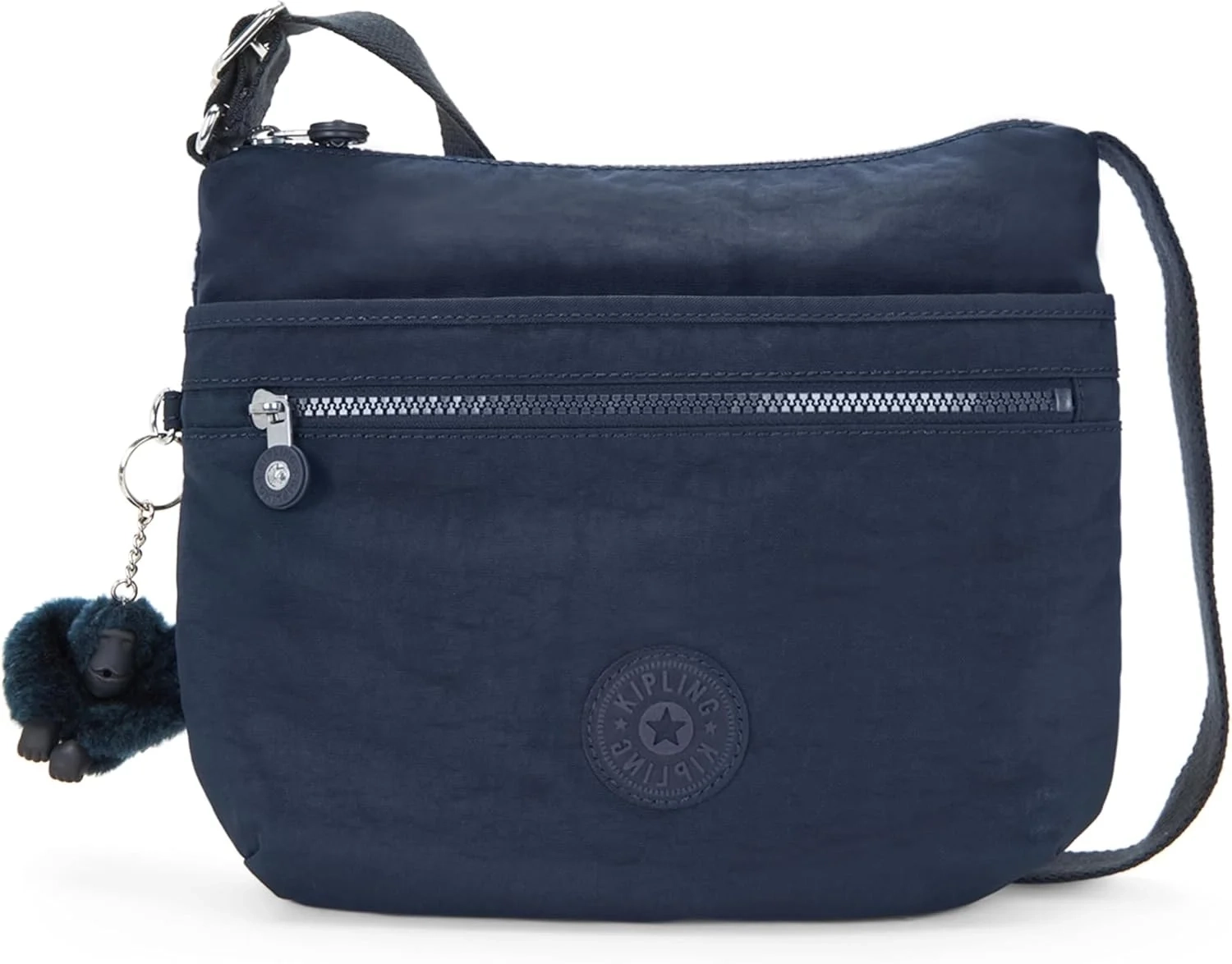 Kipling ARTO Medium Crossbody Bag for Women: Lightweight Travel Purse with Adjustable Strap