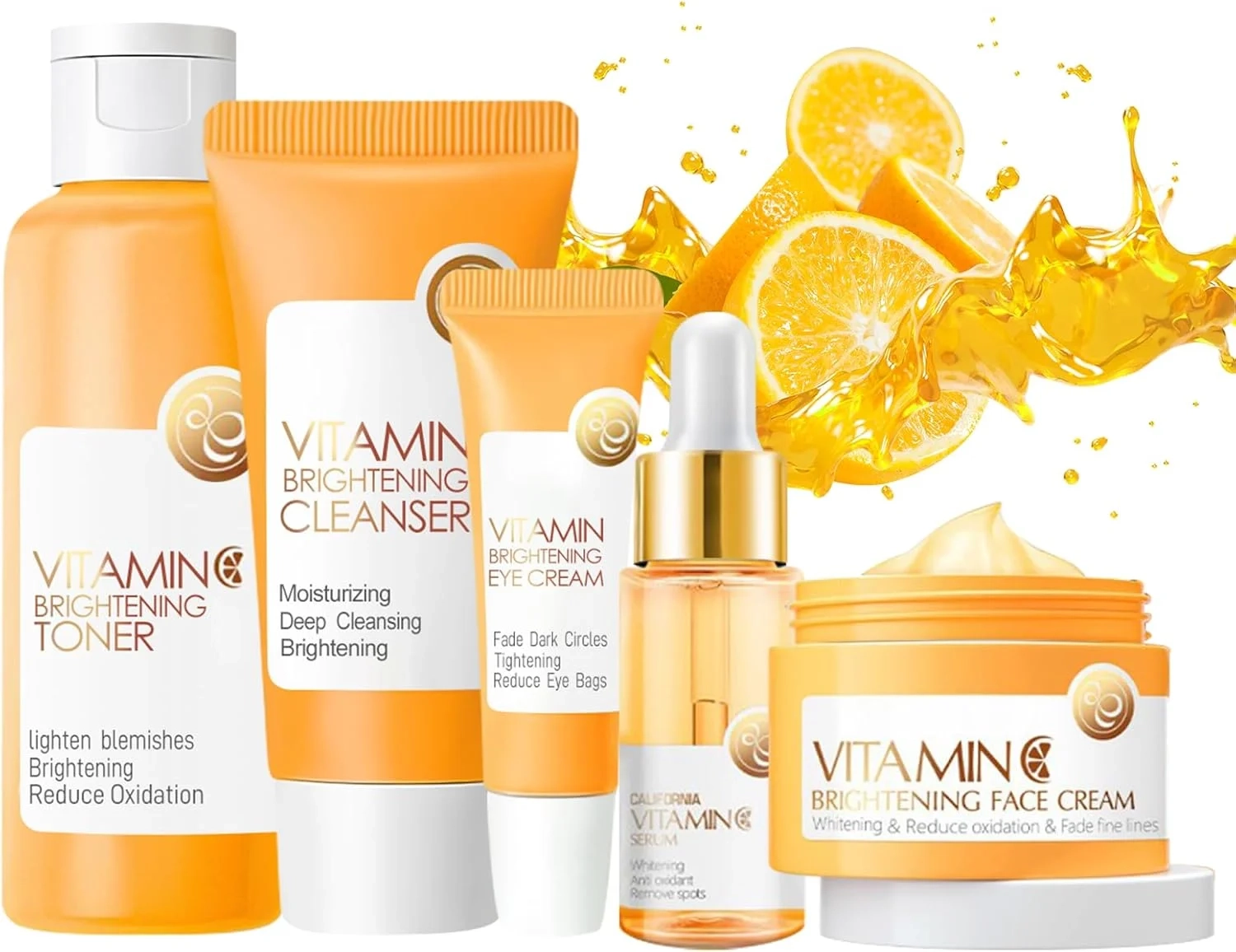 Cecelia May Vitamin C Skincare Set for Women - 5 Piece Anti