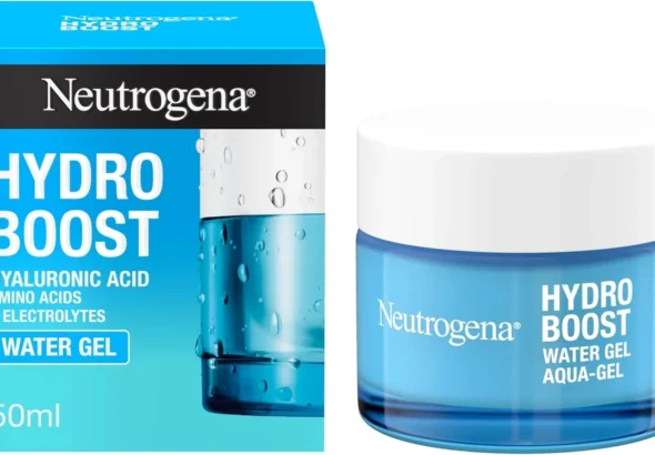 Neutrogena Hydro Boost Water Gel Moisturizer for Face, 50ml - Oil-Free Hyaluronic Acid Cream for 72-Hour Hydration, Lightweight Formula for Acne