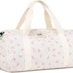 Gym Bag for Women with Wet Pocket and Shoe Compartment | Waterproof Weekender Overnight Duffle for Fitness, Travel, Sports