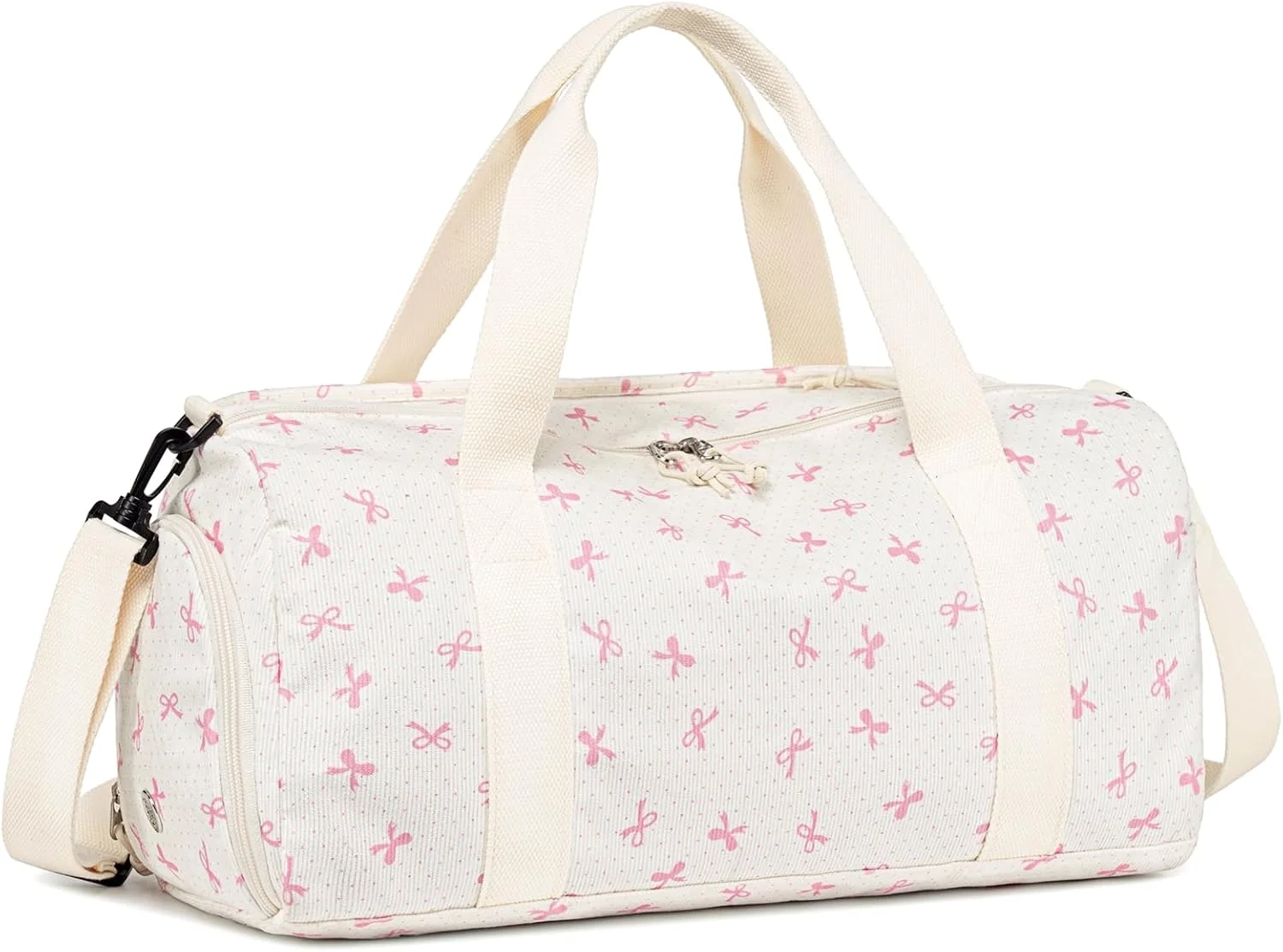 Gym Bag for Women with Wet Pocket and Shoe Compartment | Waterproof Weekender Overnight Duffle for Fitness, Travel, Sports