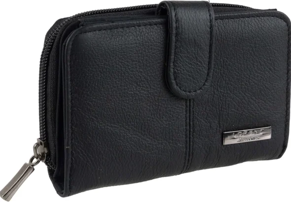 Lorenz Ladies Zip Around Purse for Women