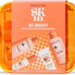 Revolution Skin Be Bright 4-Step Starter Kit: Brightening Skincare Set with Cleanser, Toner, Serum & Moisturizer