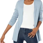 Amazon Essentials Women's Lightweight Long Open-Front Cardigan (Available in Plus Size)