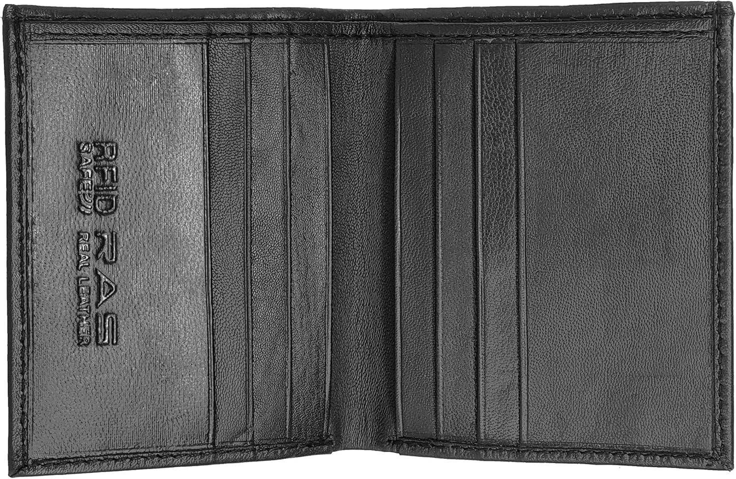 Slim RFID-Blocking Leather Wallet for Men