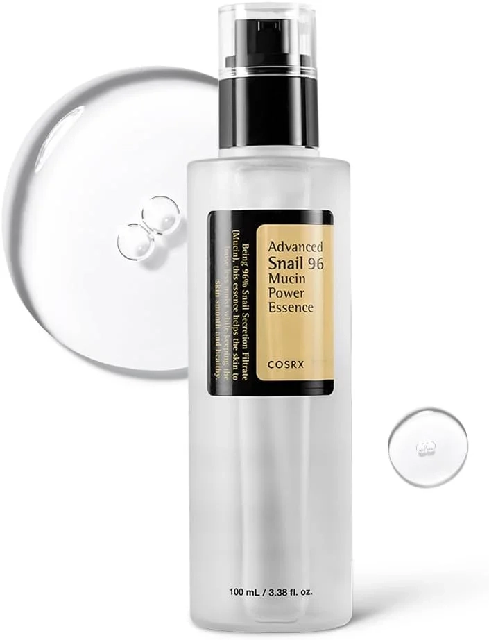 COSRX Advanced Snail 96 Mucin Power Essence 100ml - Hydrating Serum with 96% Snail Secretion Filtrate to Repair & Soothe Skin