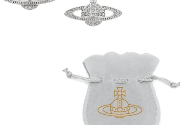 Solar System Stud Earrings Set: Saturn & Planet Orbs with Gift Box