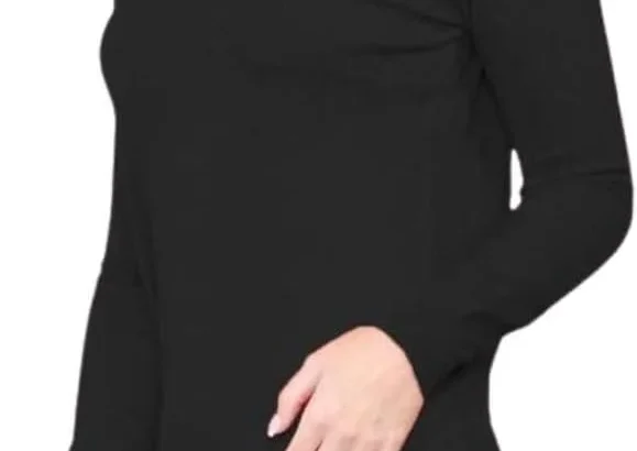 Women's Mock Neck Bodycon Sweater Dress