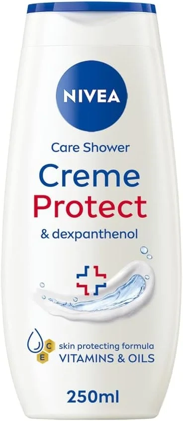 NIVEA Creme Protect Moisturising Shower Cream Gel for Dry Skin