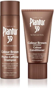 Plantur 39 Caffeine Shampoo & Conditioner Set for Thicker, Stronger Brown Hair & Reduced Hair Loss