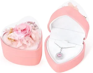 Velvet Jewelry Gift Box for Necklaces & Pendants