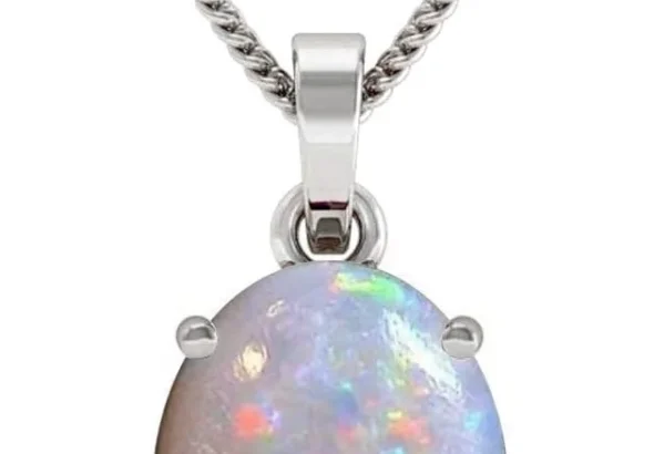 Lab Certified Natural Opal Pendant