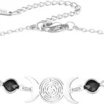 Hecate Triple Moon Goddess Bracelet