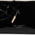 Ted Baker Women's Knot Bow Cosmetic Bag and Wallet Set in Black