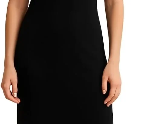 Women's Plus Size Racerback Maxi Dress - Long Sleeveless Jersey Vest Dress in UK Sizes 8