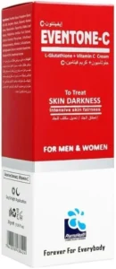 Eventone-C L-Glutathione & Vitamin C Face Cream: Hydrating Brightening Moisturizer for Uneven Skin Tone, Anti