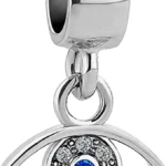 KunBead Evil Eye Charm for Pandora Bracelets