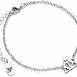 Harry Potter Deathly Hallows Charm Bracelet in Sterling Silver for Wizards and Muggles