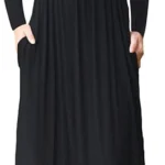 Plus Size Maxi Dress with Pockets
