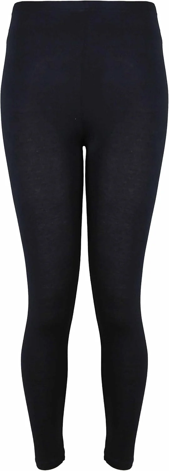 Plus Size Stretch Jersey Leggings for Women