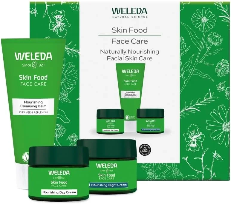Weleda Skin Food Face Care Gift Set: 3-in