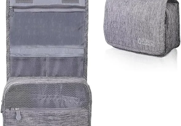 Waterproof Hanging Toiletry Bag for Travel - Multi