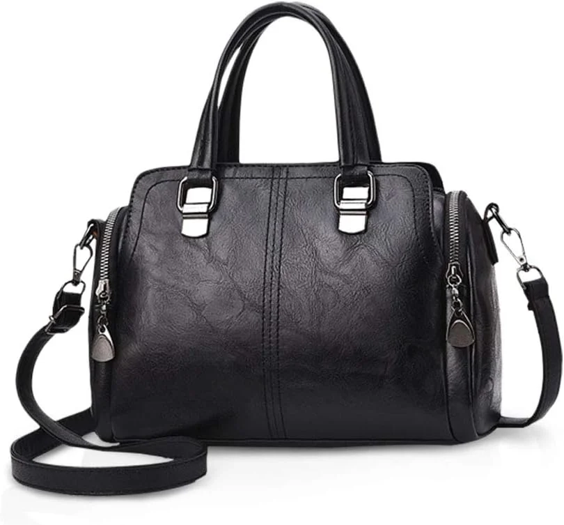 Nicole&Doris Retro PU Leather Shoulder Bag