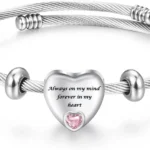 Memorial Ashes Bracelet for Women