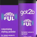 got2b POWDERful Volumising Styling Powder for Instant Root Lift and Natural Hold, Vegan Formula, 10g