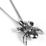 Sterling Silver Tarantula Necklace for Spider Lovers