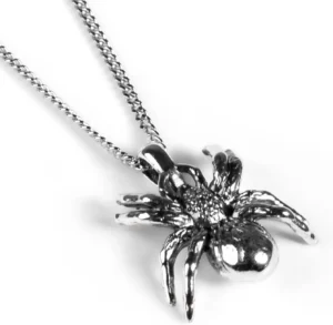 Sterling Silver Tarantula Necklace for Spider Lovers